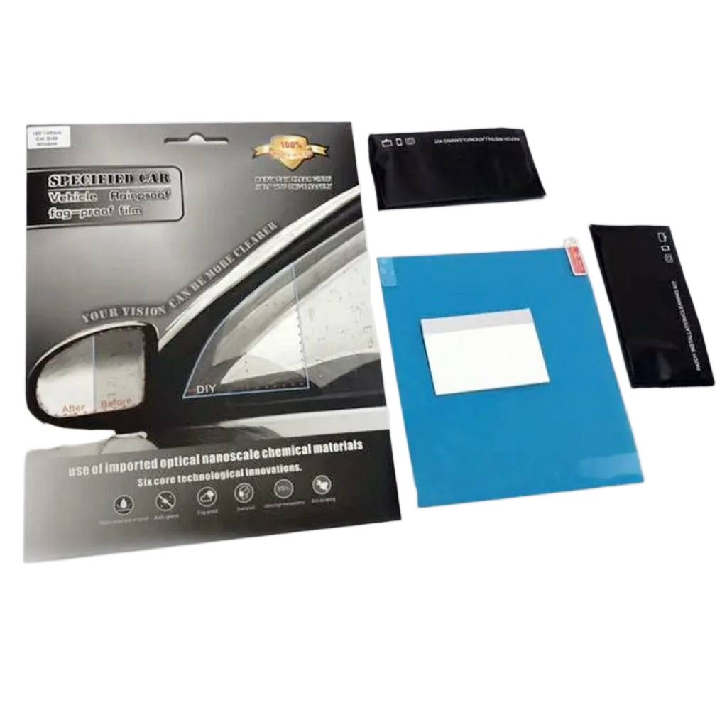 Película Protectora Para Ventana Auto Rectangular 200x175mm