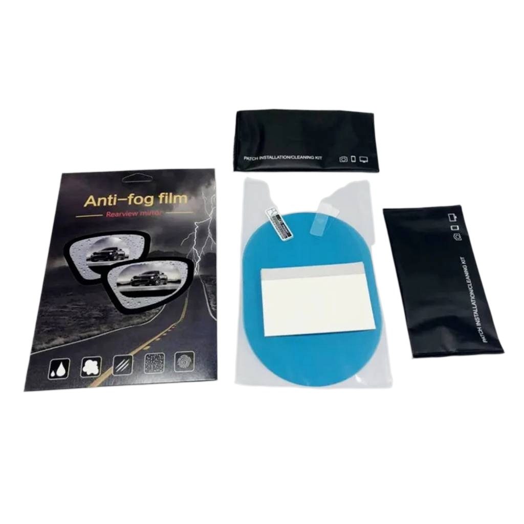Protector De Espejo Ovalado 135x95mm Para Auto 2 Unidades