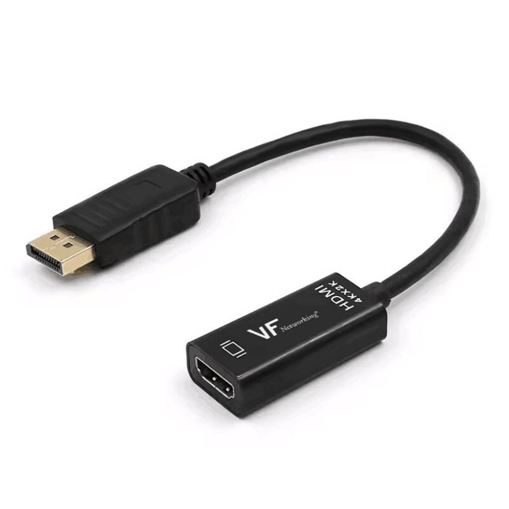 Adaptador Displayport Macho A HDMI Hembra 4K
