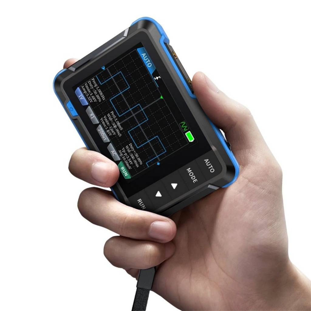 Osciloscopio Digital Portátil 2.8" Con Generador De Señales 1 MHZ