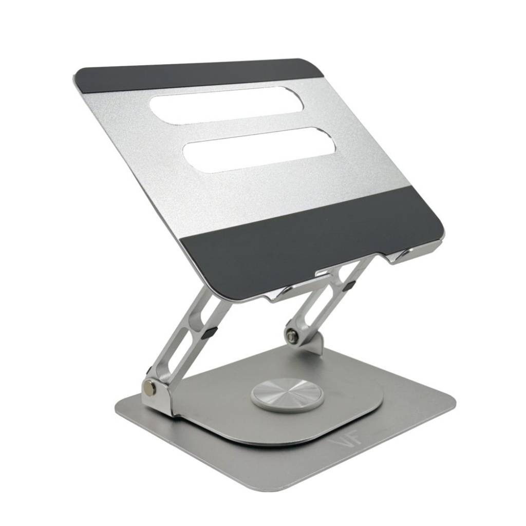 Soporte Para Notebook Giratorio Silver