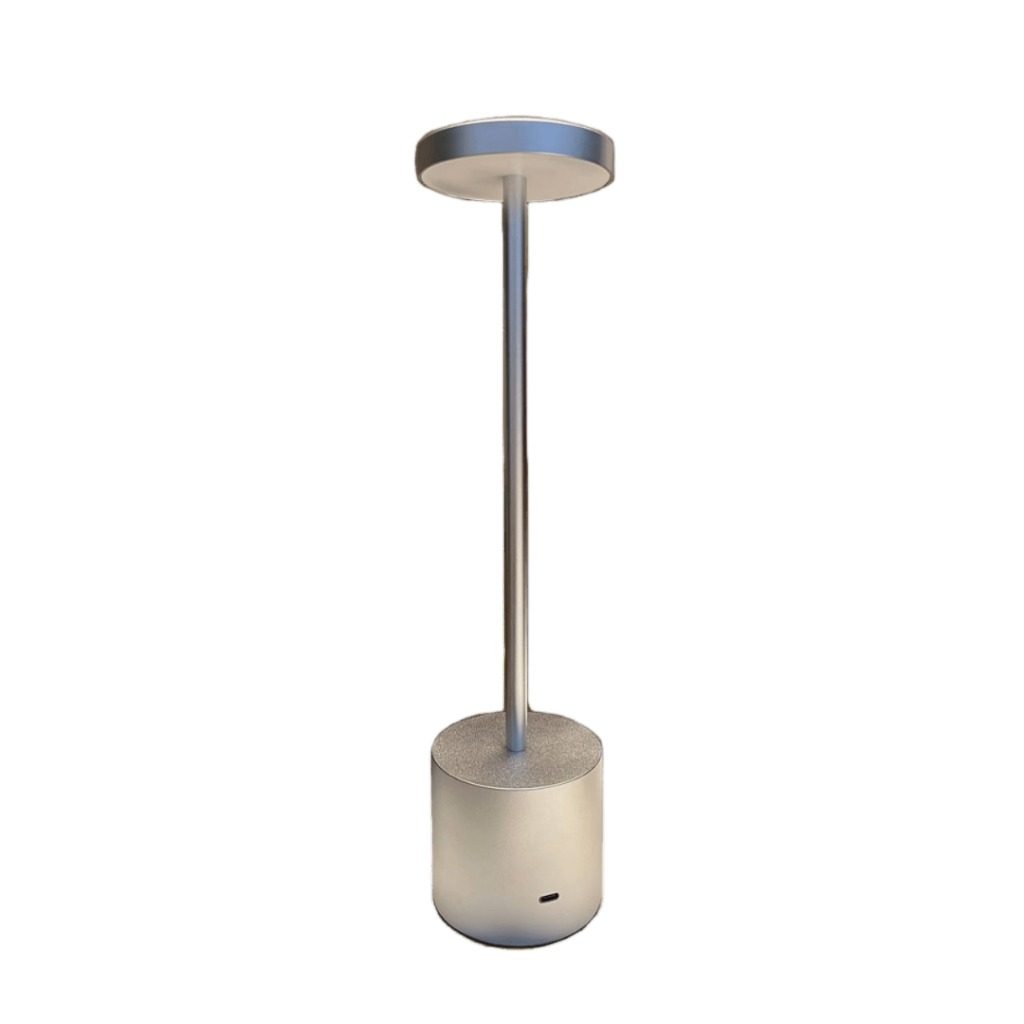 Lámpara Portátil LED Color Plata