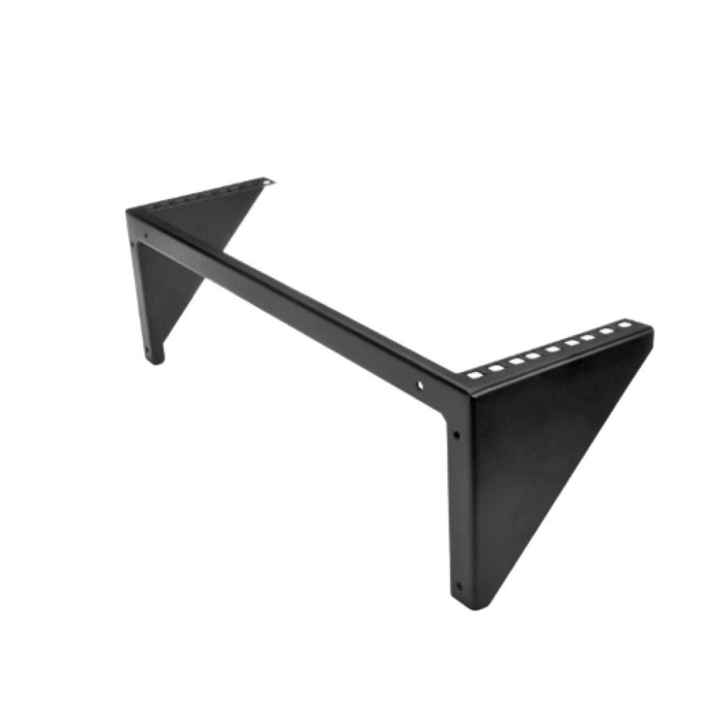 Bracket Vertical U Horizontal 3U Negro