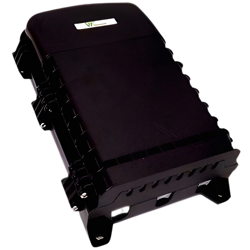 Caja De Fibra Óptica Plástica Riel Din 6 Conector St Simplex
