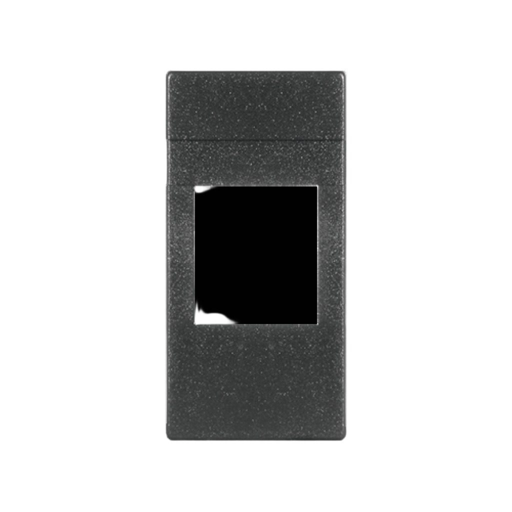 Módulo De Bastidor Vacío Para Jack RJ45 Negro