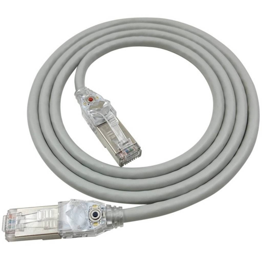 Patch Cord Cat6a Interior 2m S-FTP Gris