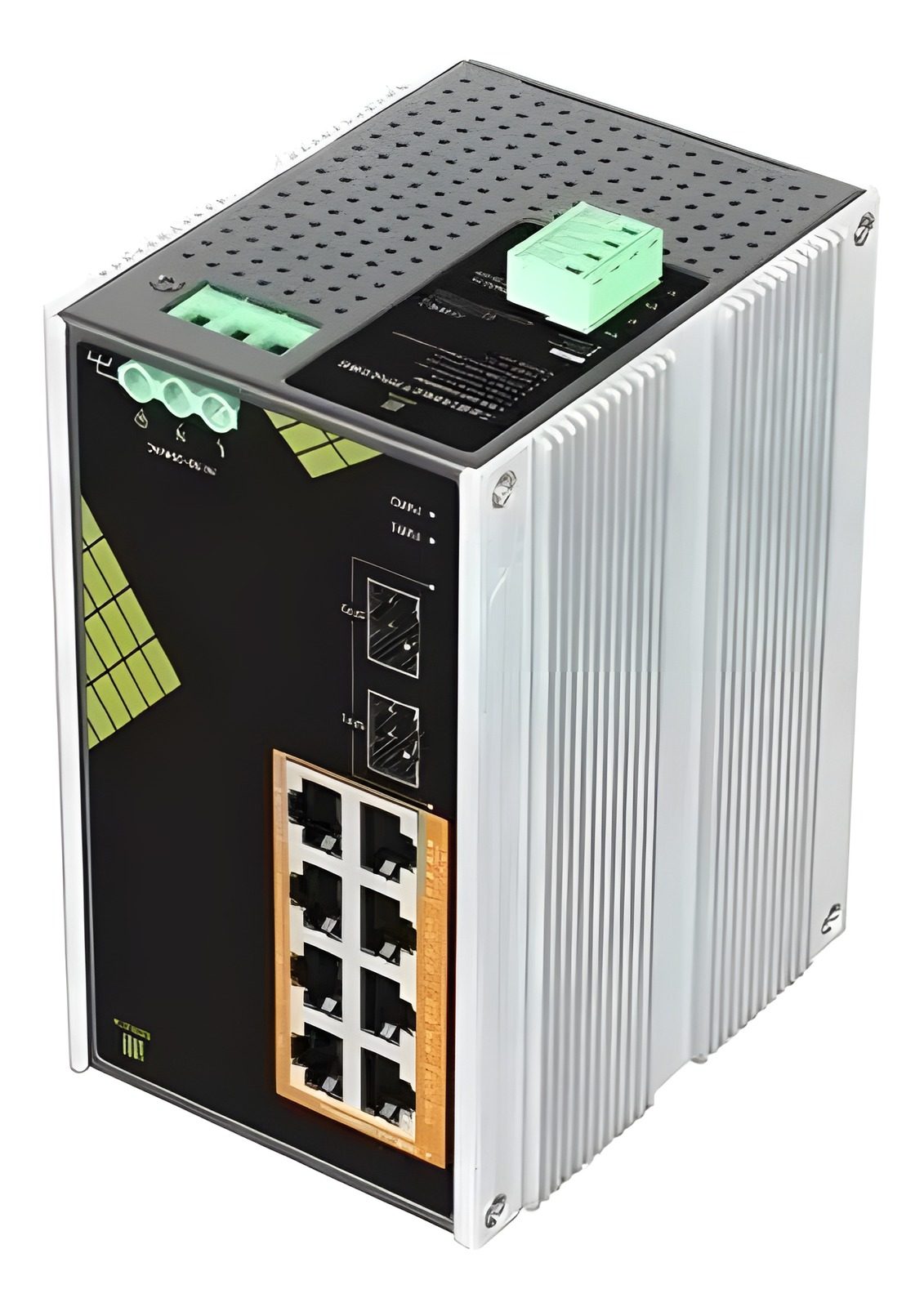Switch Industrial 8 Puertos PoE 2 SFP 130W