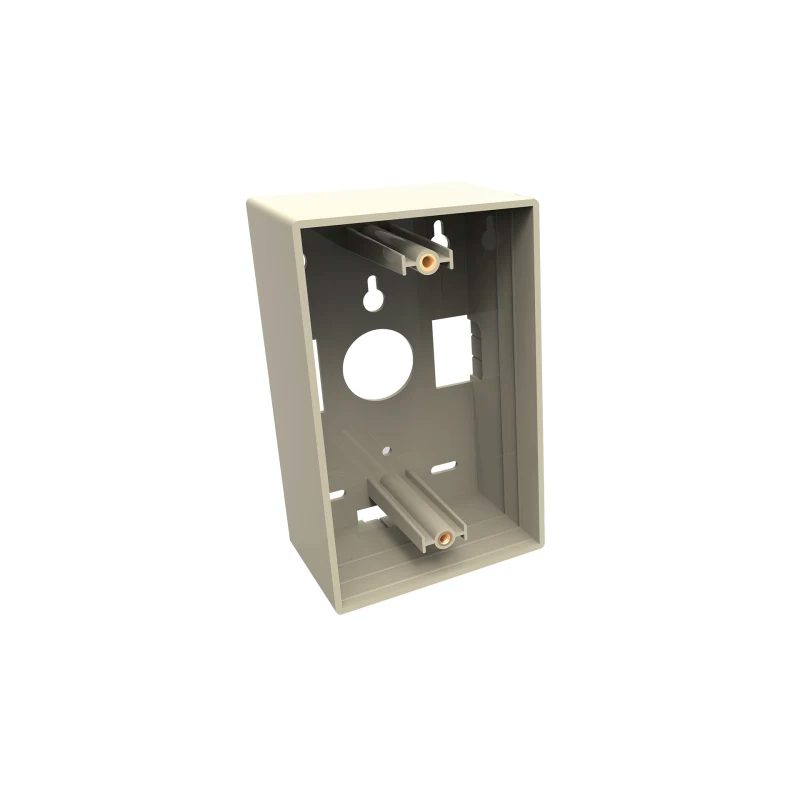 Caja Aparente Para Placa De Pared 4"x2" Blanco