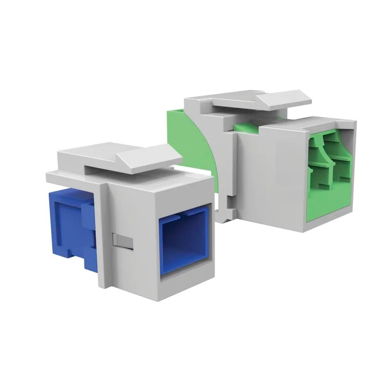 Conjunto Adaptador Óptico Sc Sm Blanco (2 Unidades)