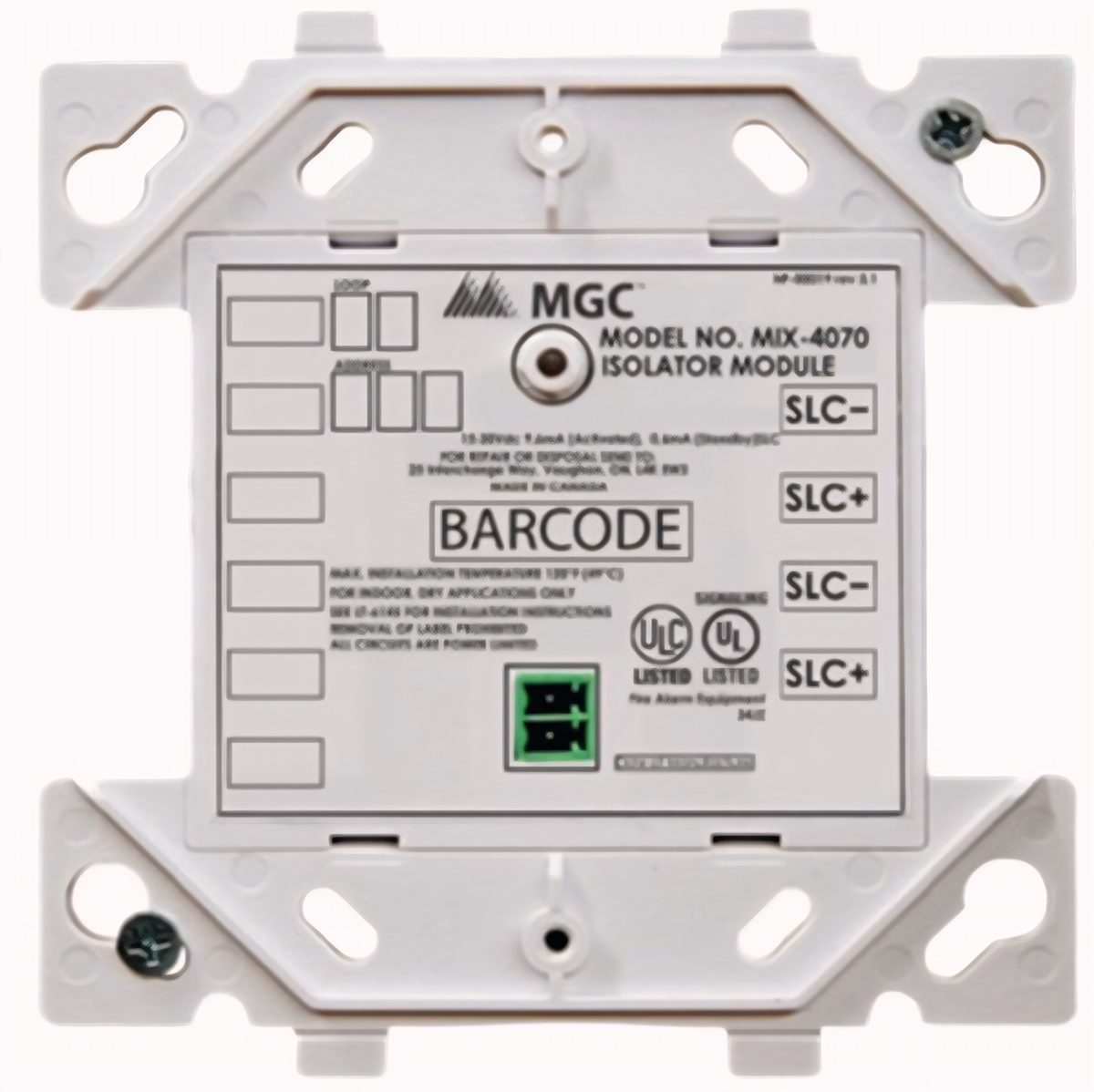Módulo De Alarma Aislador Cortocircuito Cableado