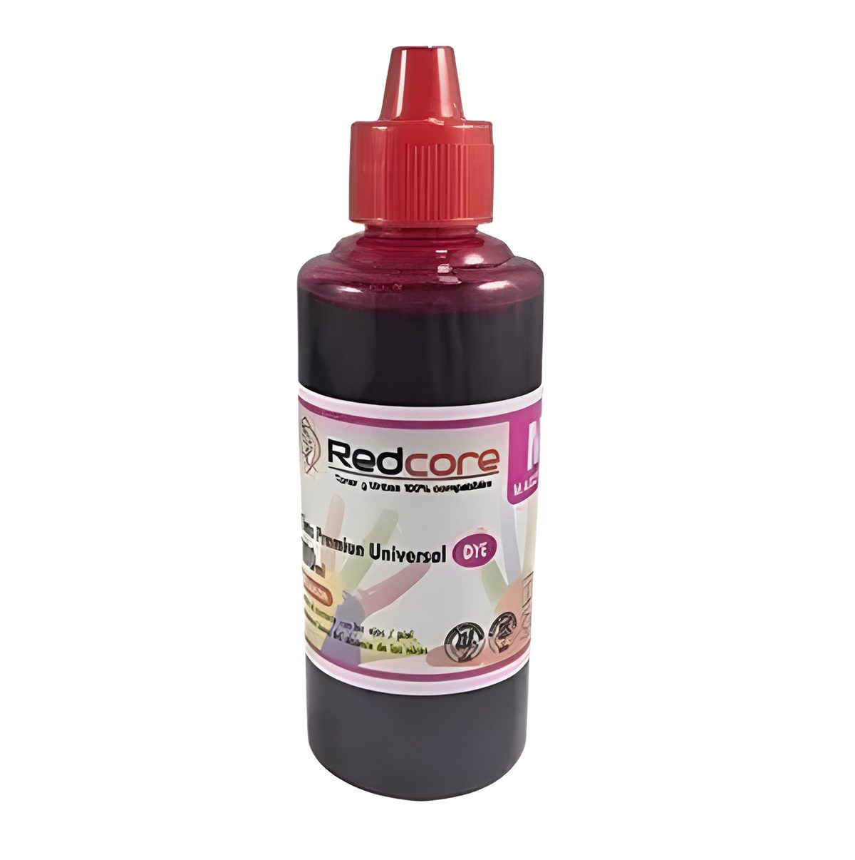 Botella De Tinta Universal Magenta 100 Ml Para Sistema Continuo