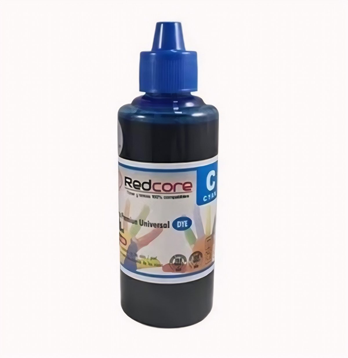 Botella De Tinta Redcore Cyan 100ml