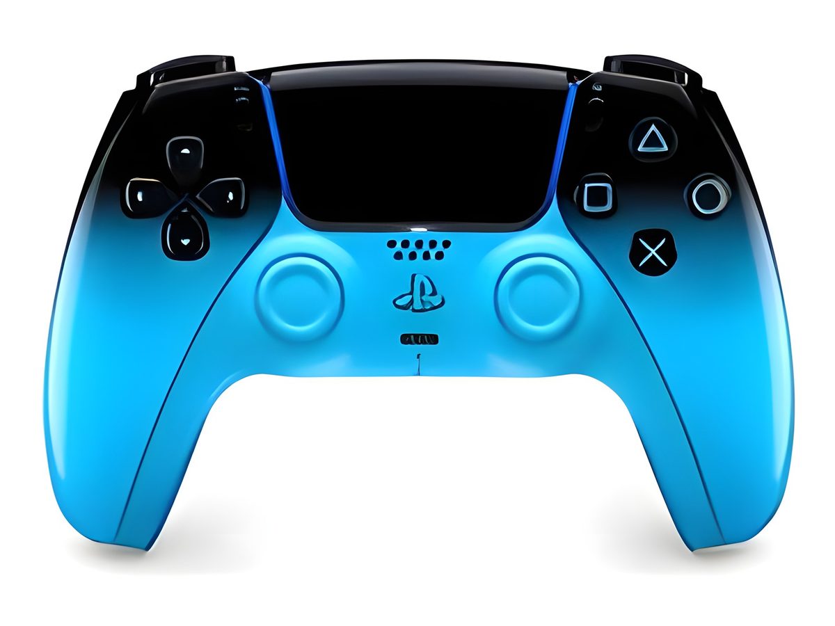 Joystick Inalámbrico Bluetooth Azul Para Ps5