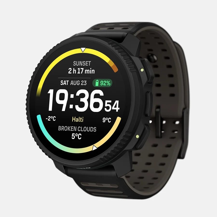 Reloj Smartwatch Pantalla Amoled 1.5" GPS Gnss Mapas Negro