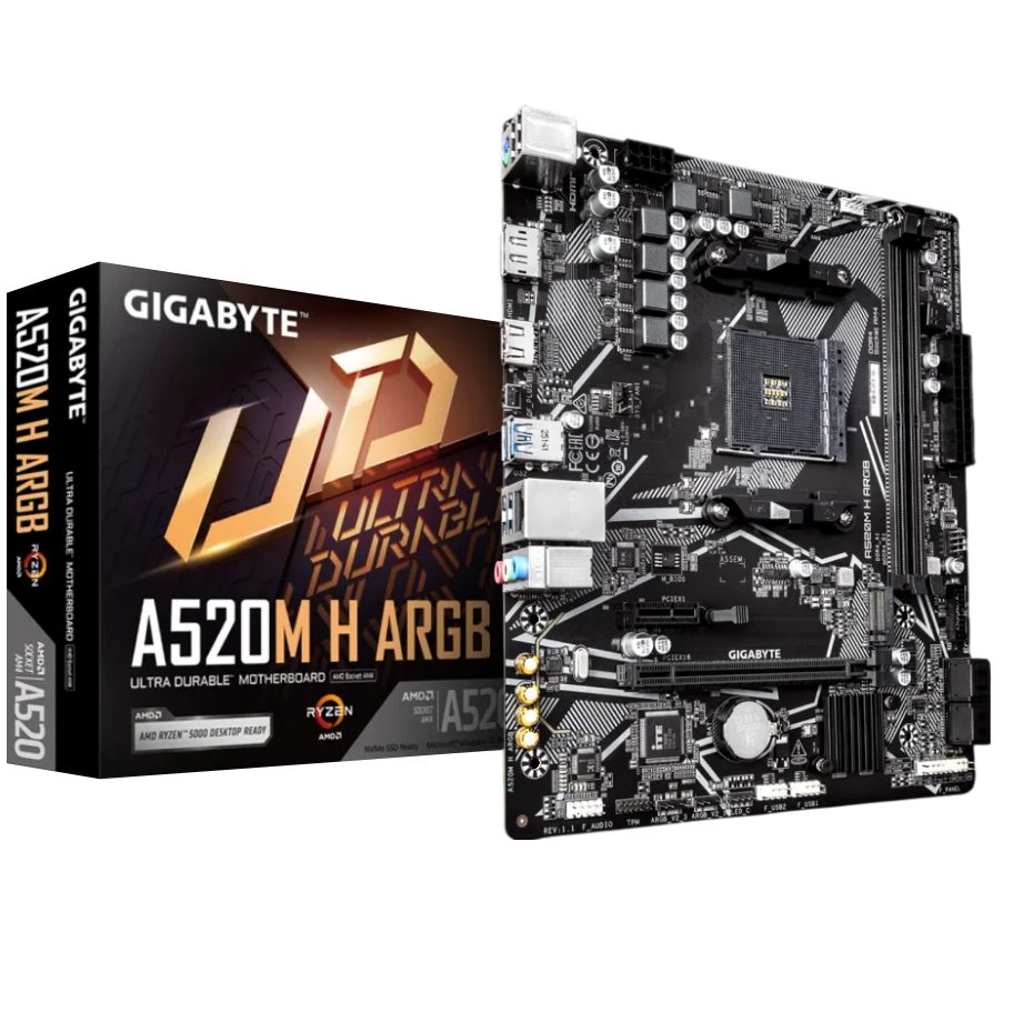 Motherboard Am4 Micro-Atx Ddr4 Con Chipset A520