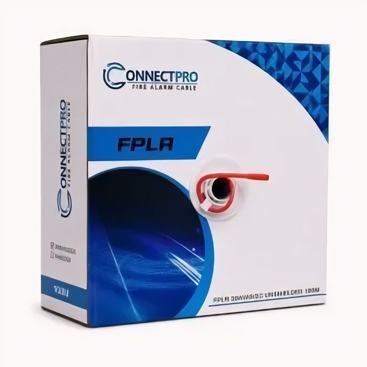 Cable Para Detección De Incendio 2x20 AWG 100% Cobre Sólido 100m