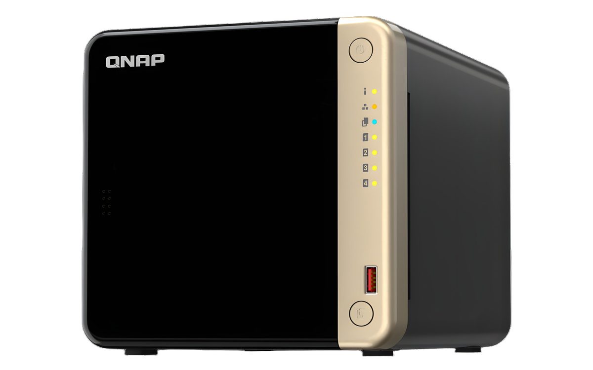 Servidor Nas De 4 Bahías SATA 6Gb/s 8GB RAM 2.5 Gigabit Ethernet
