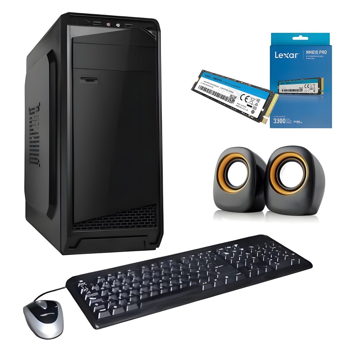 Equipo De Escritorio Core Ultra 7 16GB Ddr5 SSD NVME 500GB