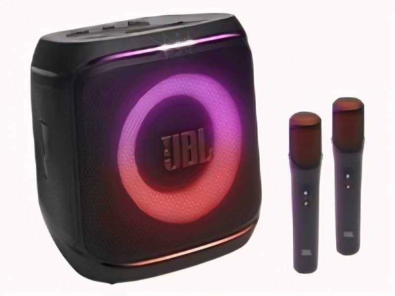 Parlante Bluetooth Party Speaker Karaoke Negro