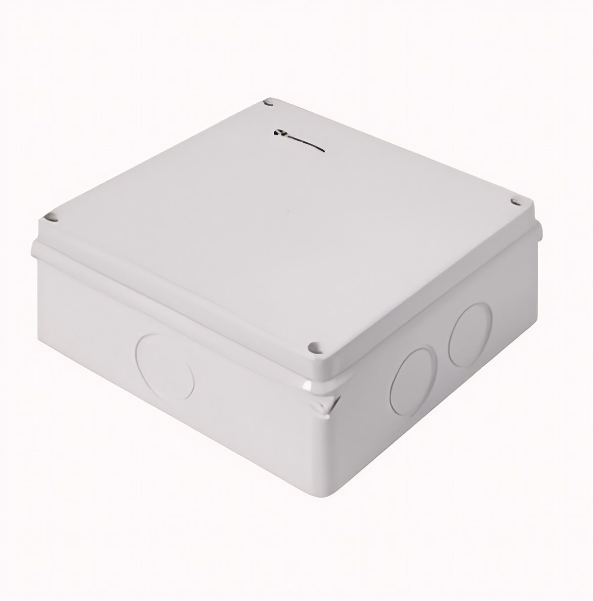 Caja Estanca Cuadrada Lisa 150x150x70 mm IP44/IP55/IP65 Blanco