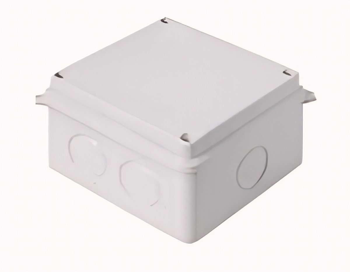 Caja Estanca Cuadrada Lisa 100x100x70 mm