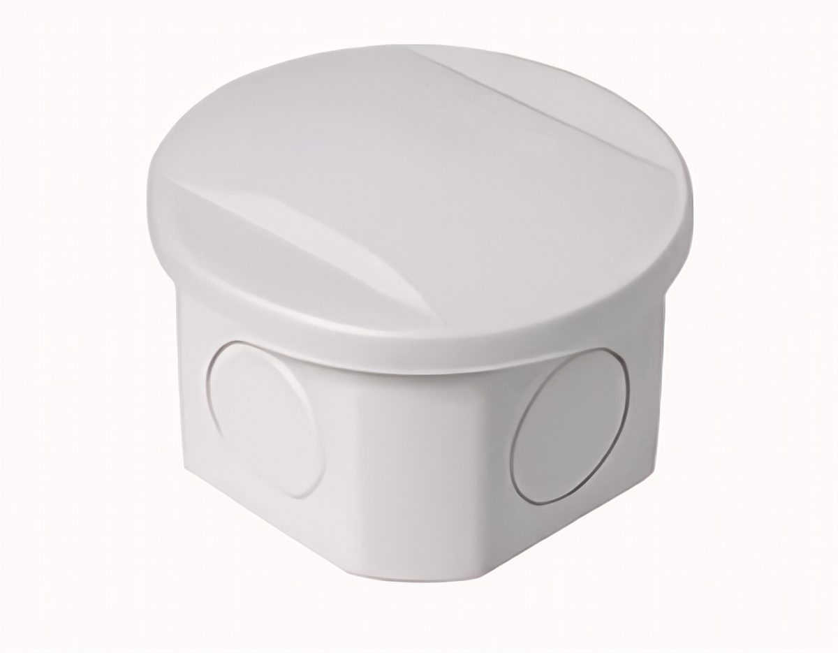 Caja Estanca Circular Lisa 80x50 mm