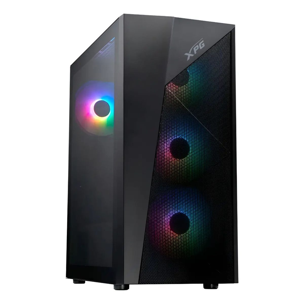 Gabinete Gamer Mid Tower Atx Con Vidrio Templado