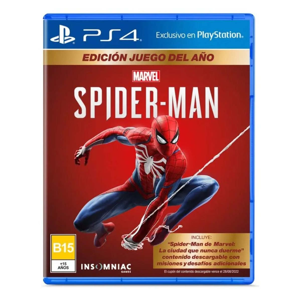 Juego De Acción Marvel’s Spider-Man: Game Of The Year Edition Para Playstation 4
