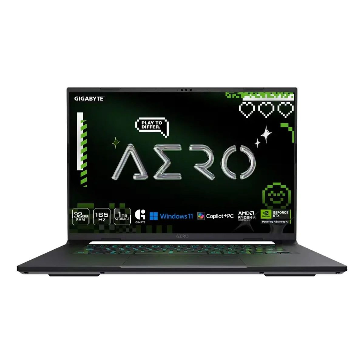 Notebook Gaming 16" Qhd+ 165Hz Amd Ryzen AI 7 16GB Ddr5 SSD NVME 1TB