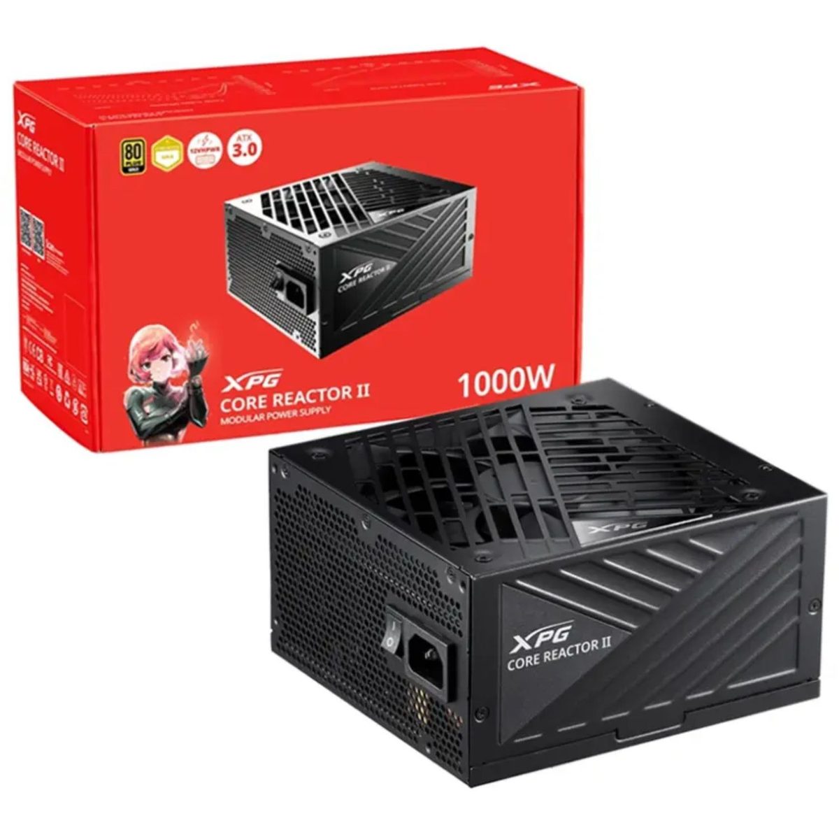 Fuente De Alimentación Atx 1000W 80 Plus Gold Modular Atx 3.0