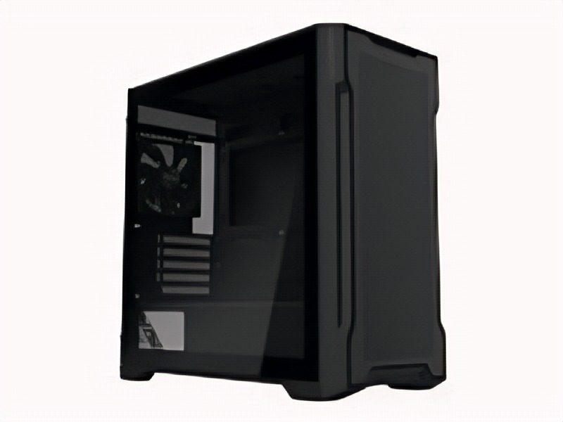 Gabinete Mid Tower Negro Con Ventana De Cristal Templado Y 2 USB 3.0