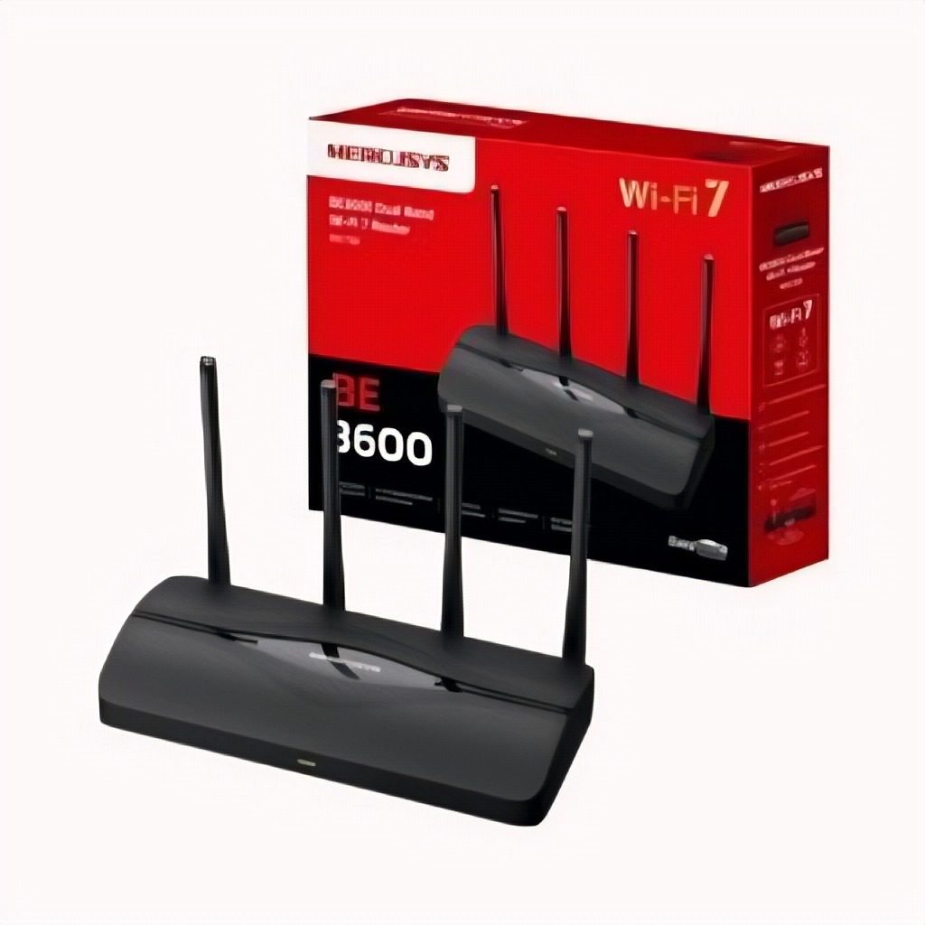 Router WiFi 7 4 Gigabit 1 Puertos LAN Vel. Cant. WAN