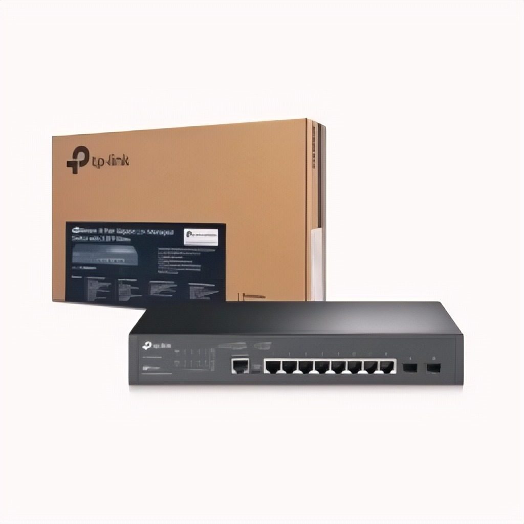 Switch 8 Puertos Gigabit, 2 Puertos SFP