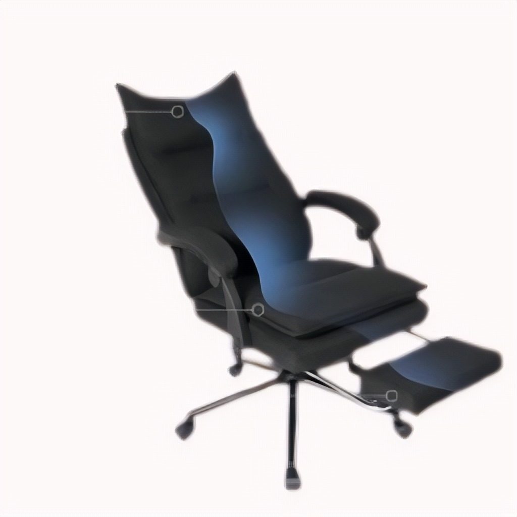 Silla De Oficina Tipo Sofá Con Apoyabrazos Y Giro 360°