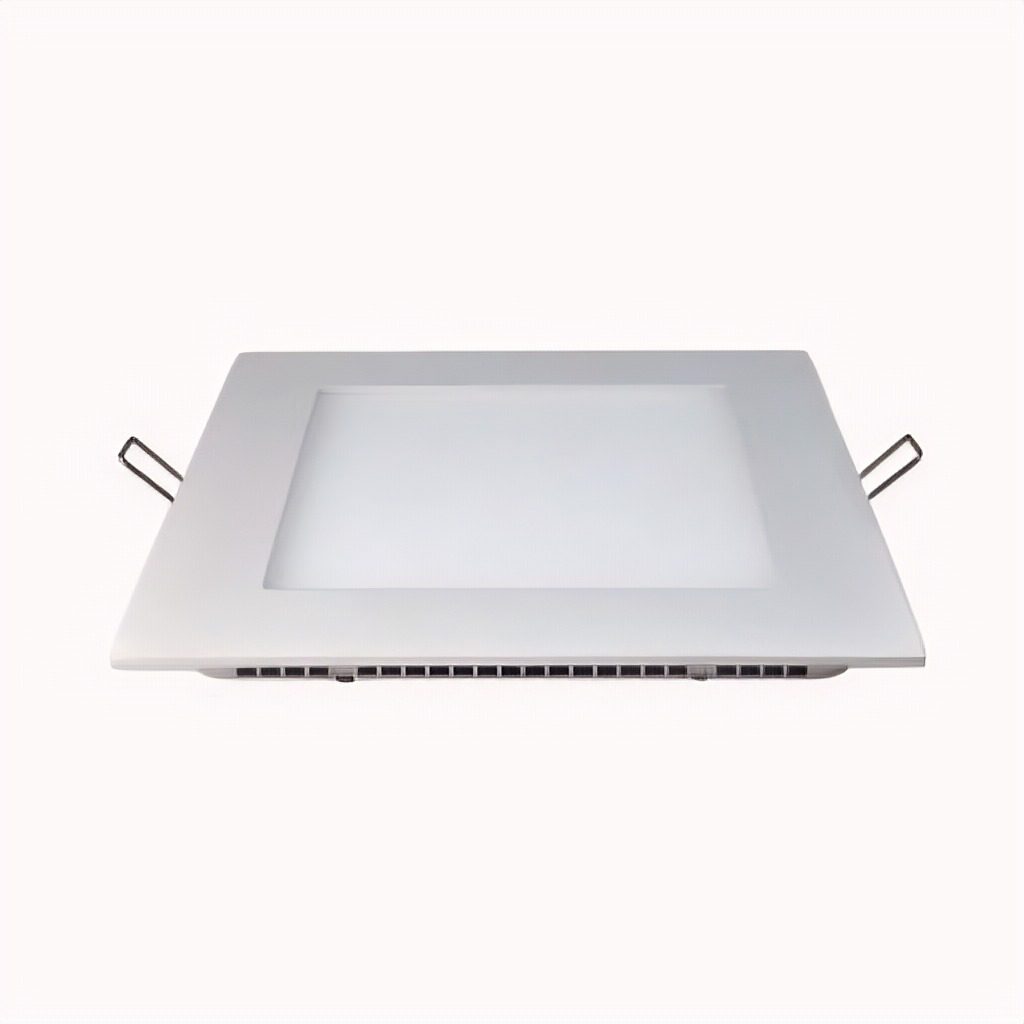 Panel LED De Embutir Cuadrado 12W Luz Fría