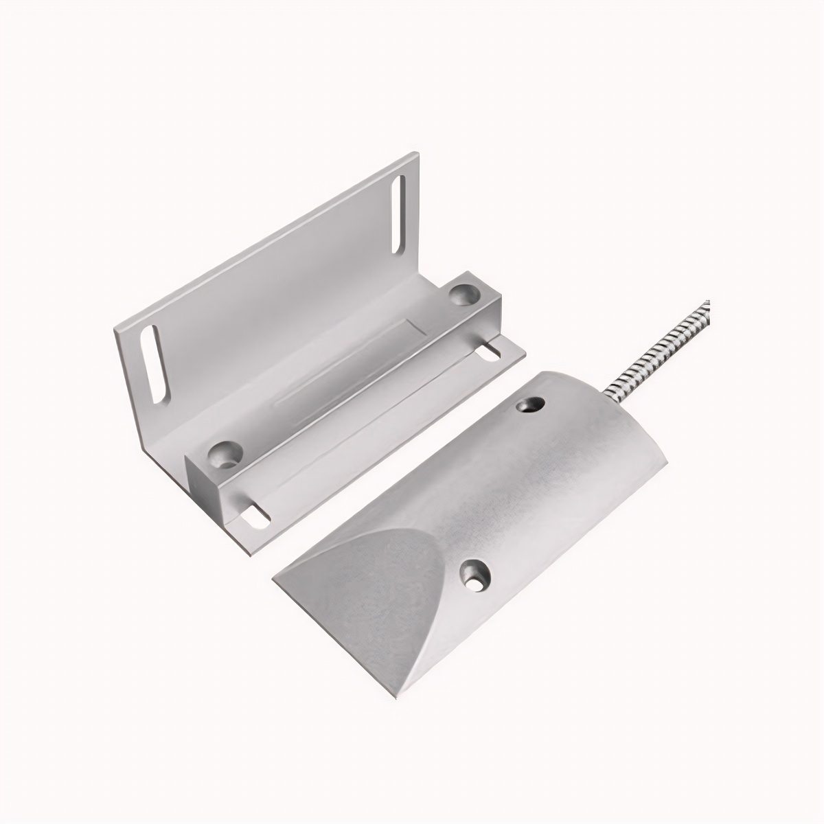 Sensor Magnético De Cortina Con Herraje L