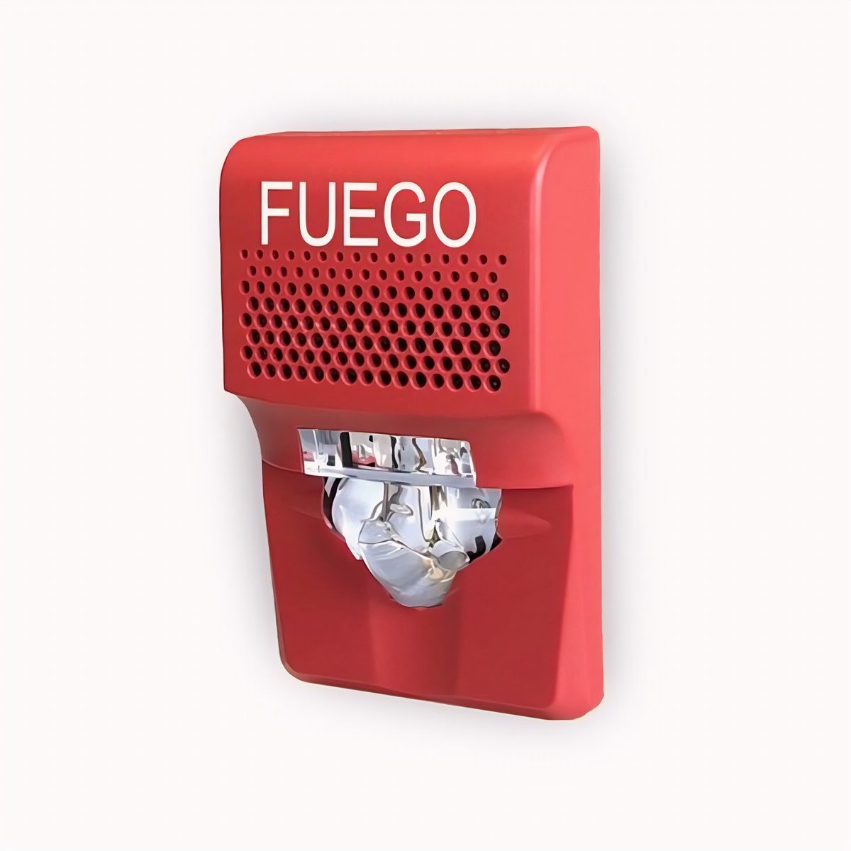 Sirena con strobe de pared G1AVRF-SP / Roja / 24V / FUEGO