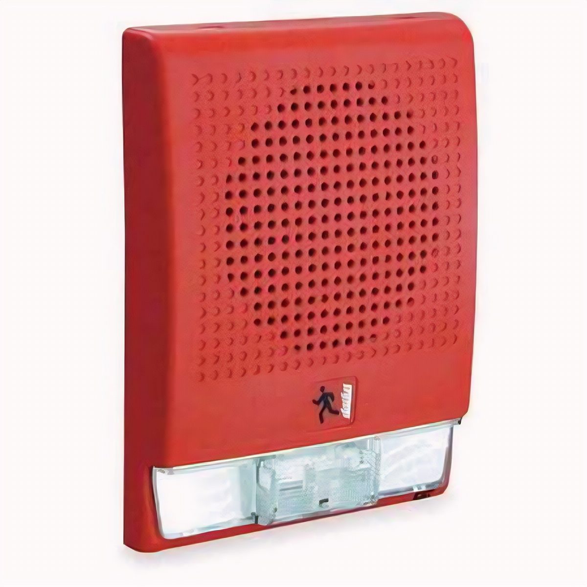Parlante Con Strobe De Pared 70V Rojo