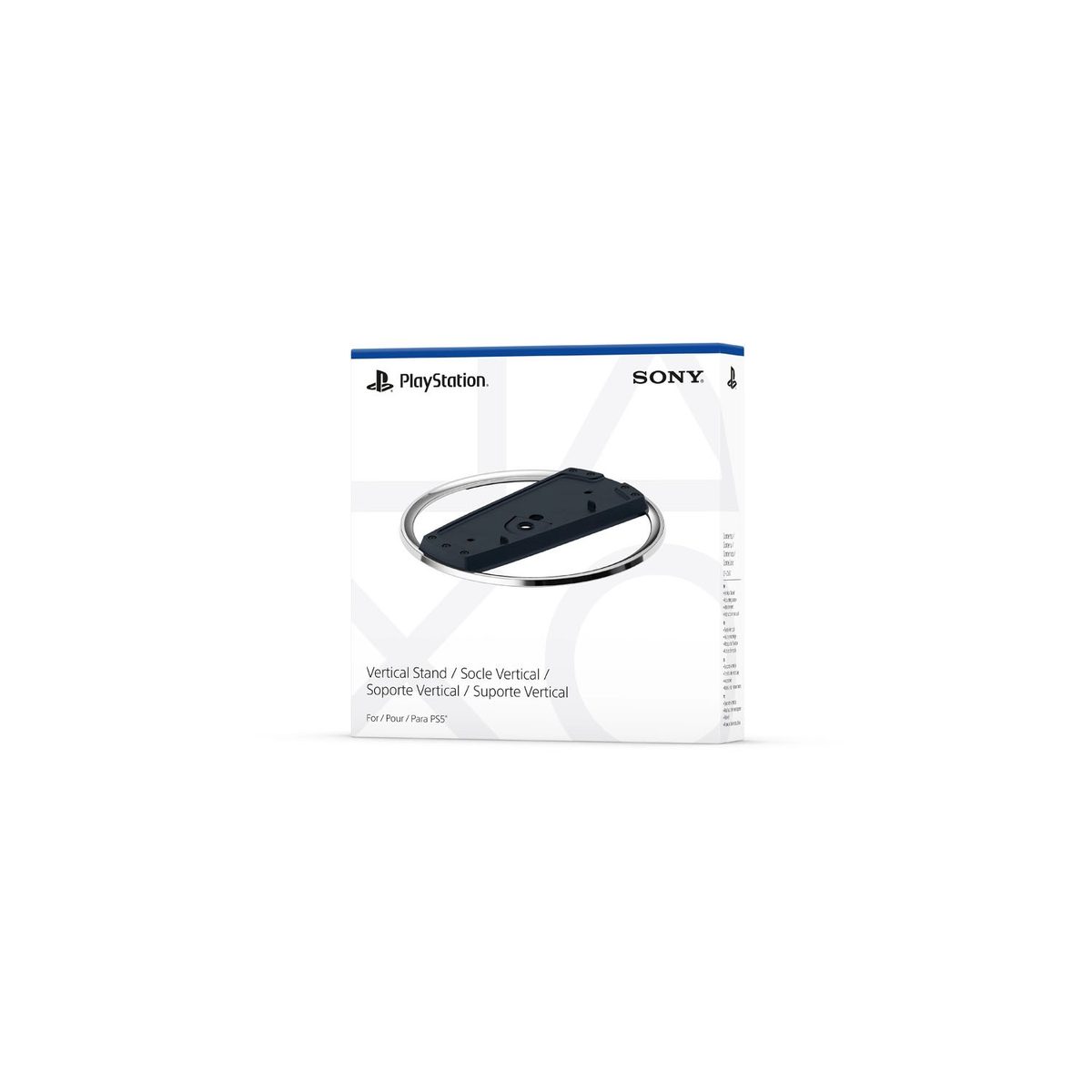 Soporte Vertical Para Consola Ps5 Negro