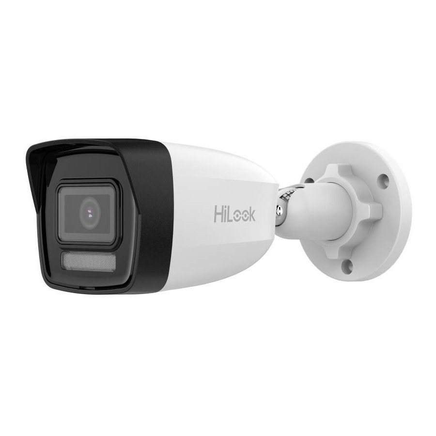 Cámara IP Bullet 2MP Exterior Con Luz Blanca, Micrófono Y PoE