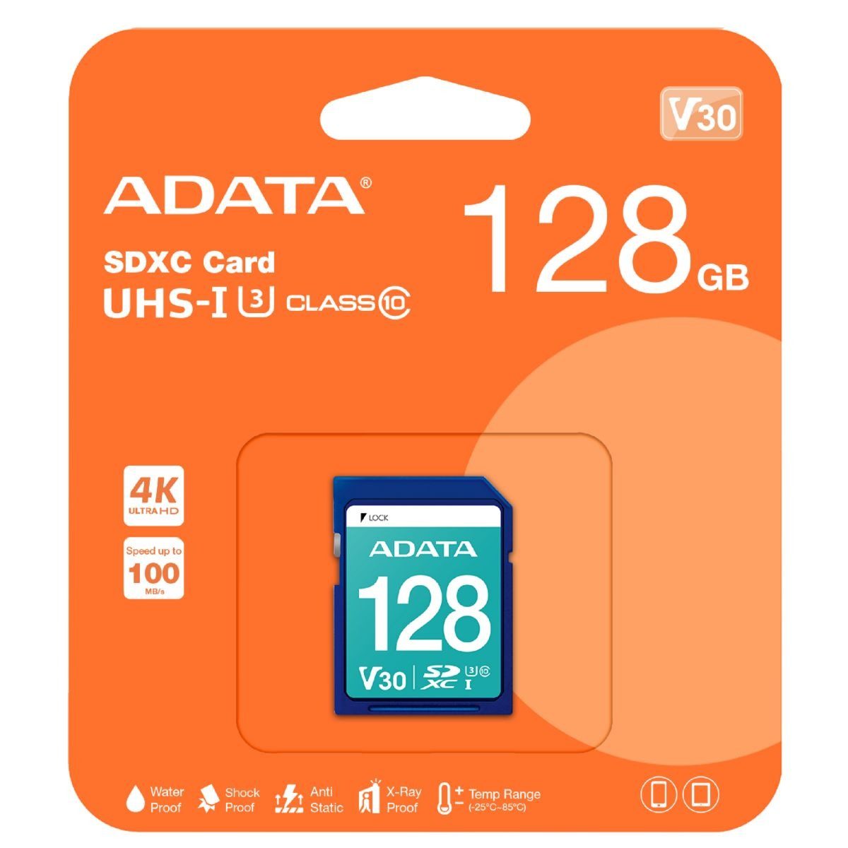 Tarjeta De Memoria Sdxc 128GB Uhs-I U3 V30