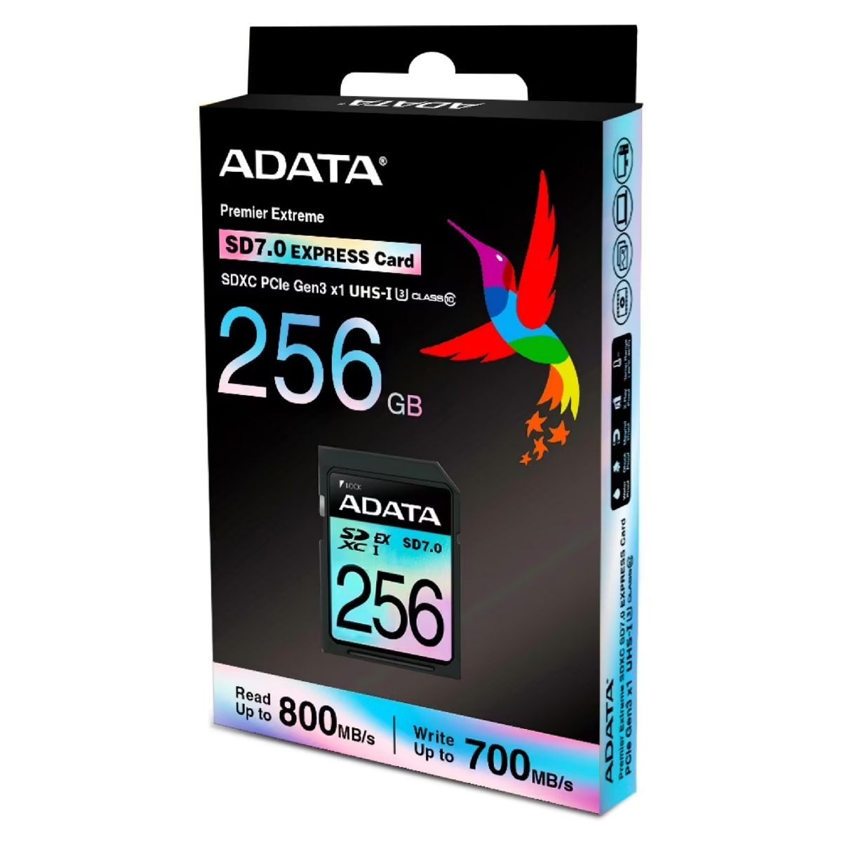Tarjeta De Memoria Sdxc 256GB SD Express 7.0 Pcie Gen3 U3 V30