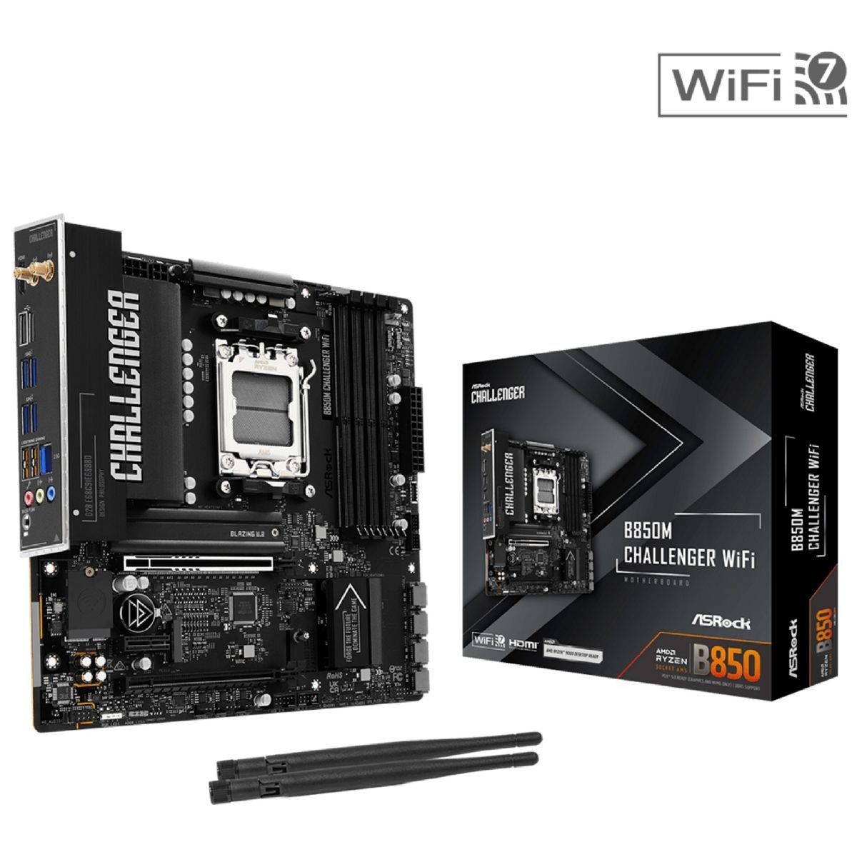Motherboard B850m Micro Atx Socket Am5 Ddr5 WiFi