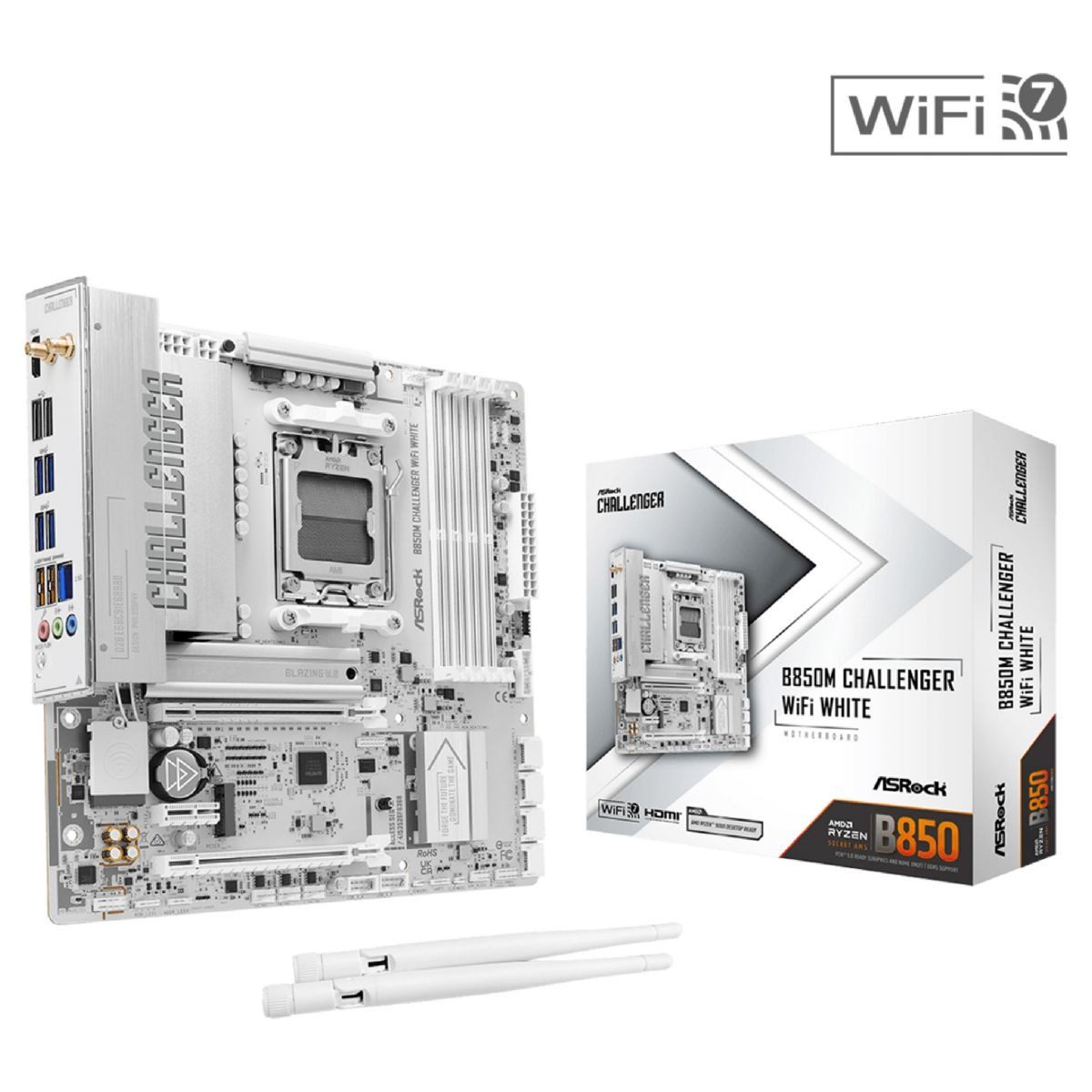Motherboard B850 Socket Am5 Ddr5 Micro Atx