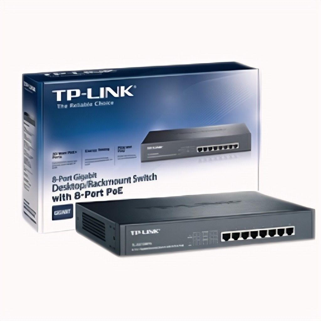 Switch TP-LINK TL-SG1008PE 8 Puertos POE Gigabit Carcasa Metálica Rackeable