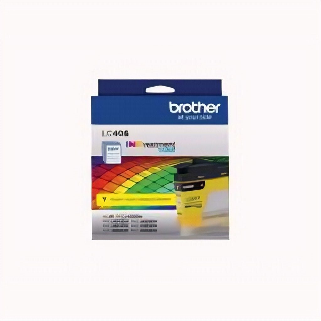 Cartucho De Tinta Brother Lc406ys Amarilla 1500 Páginas
