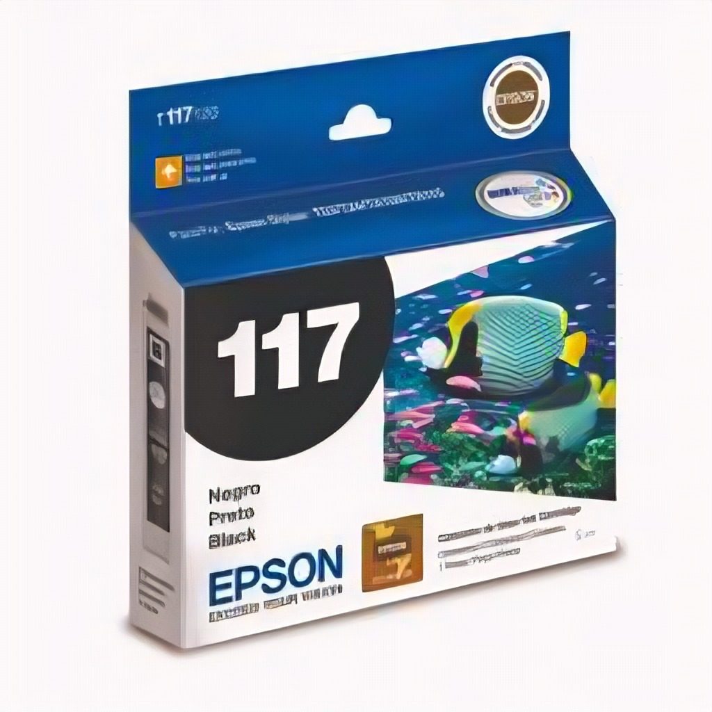 Cartucho De Tinta Epson T117120 Negro