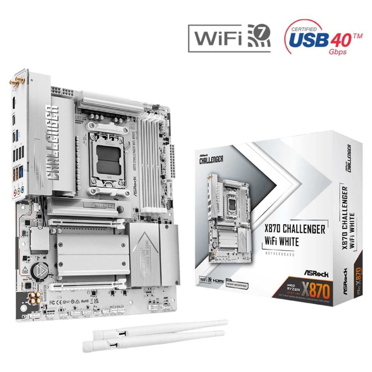 Motherboard X870 Socket Am5 Ddr5 Atx Con WiFi