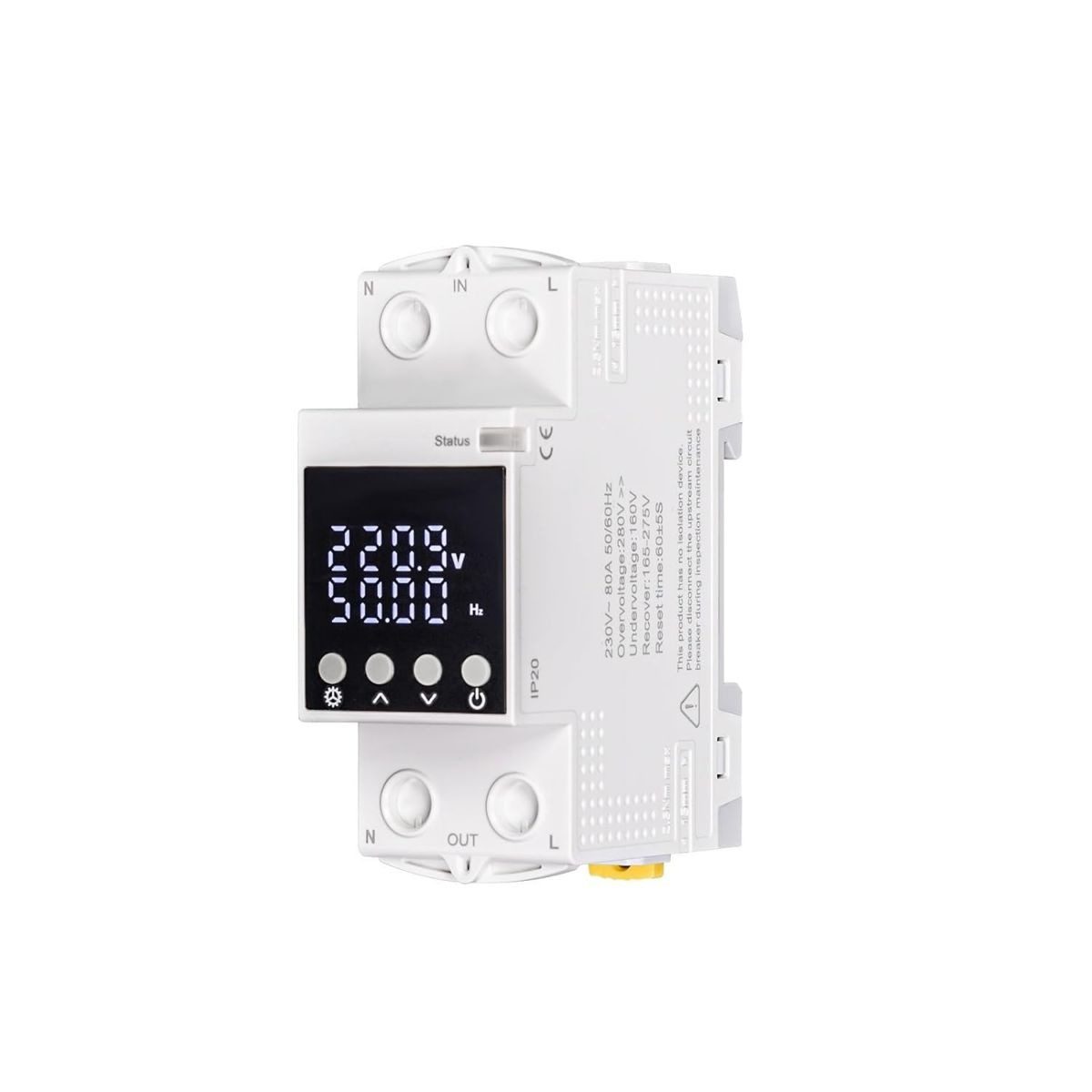 Disyuntor Inteligente WiFi 2P Hasta 63A
