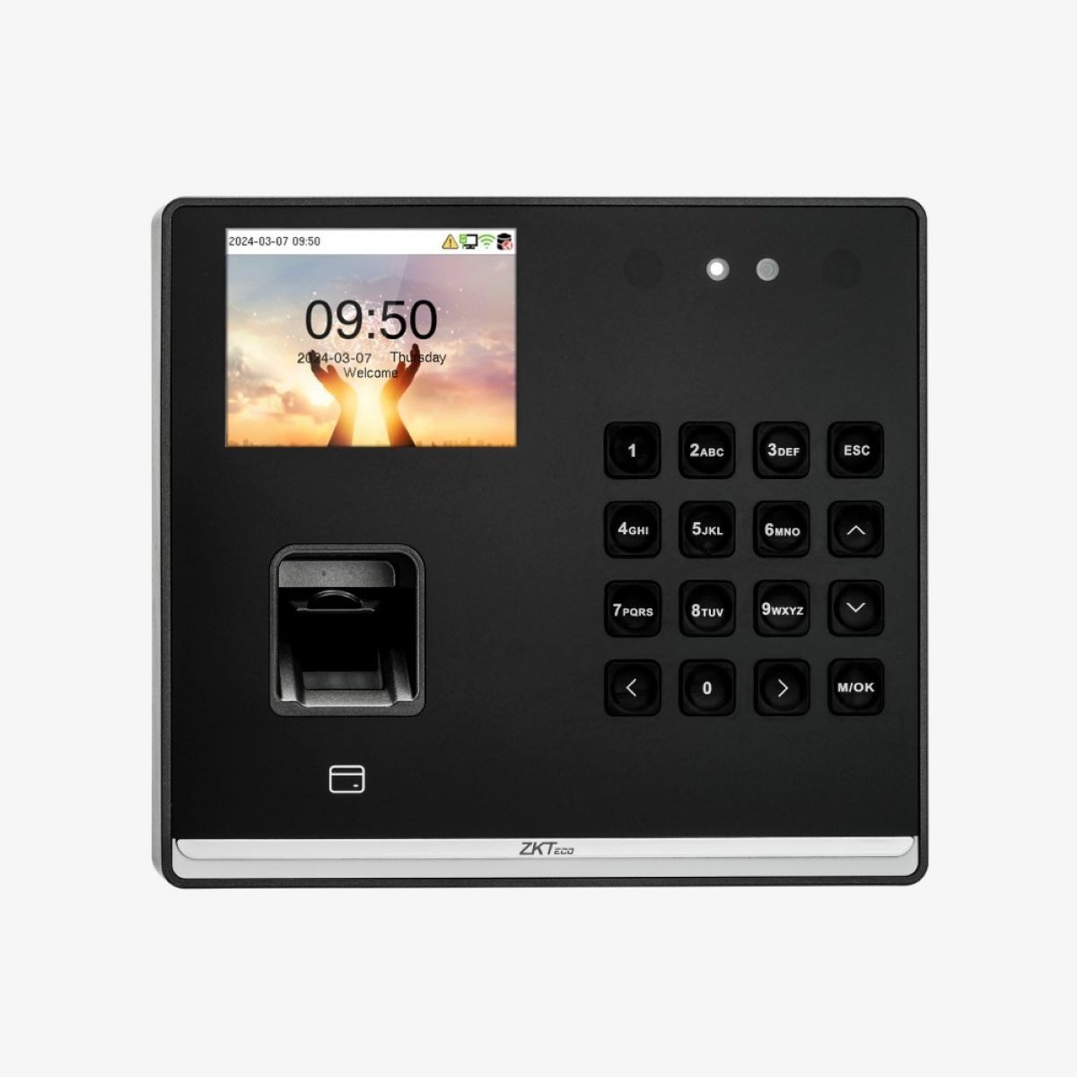 Terminal De Control De Acceso Facial Con Batería